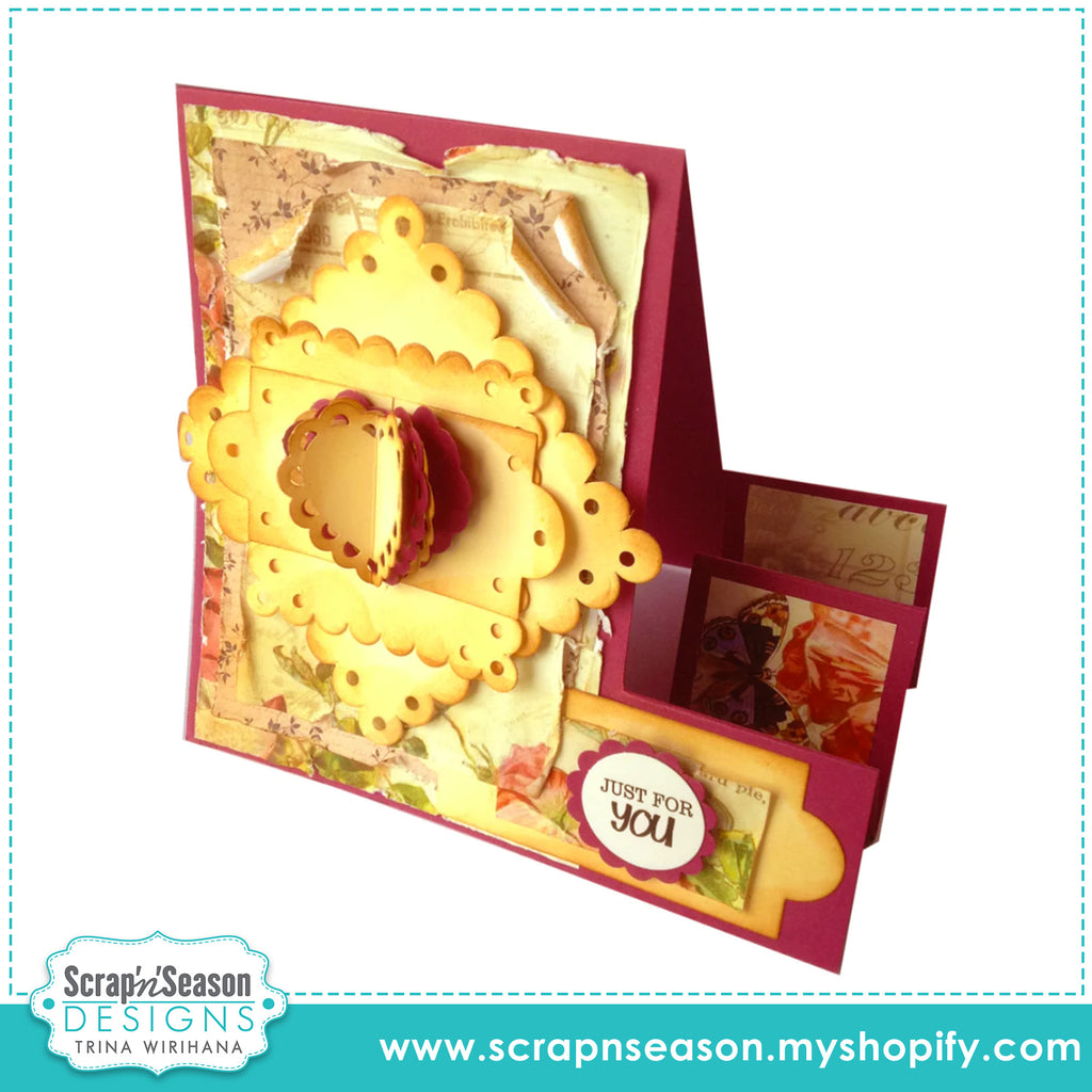 001. Triple Side Step Card