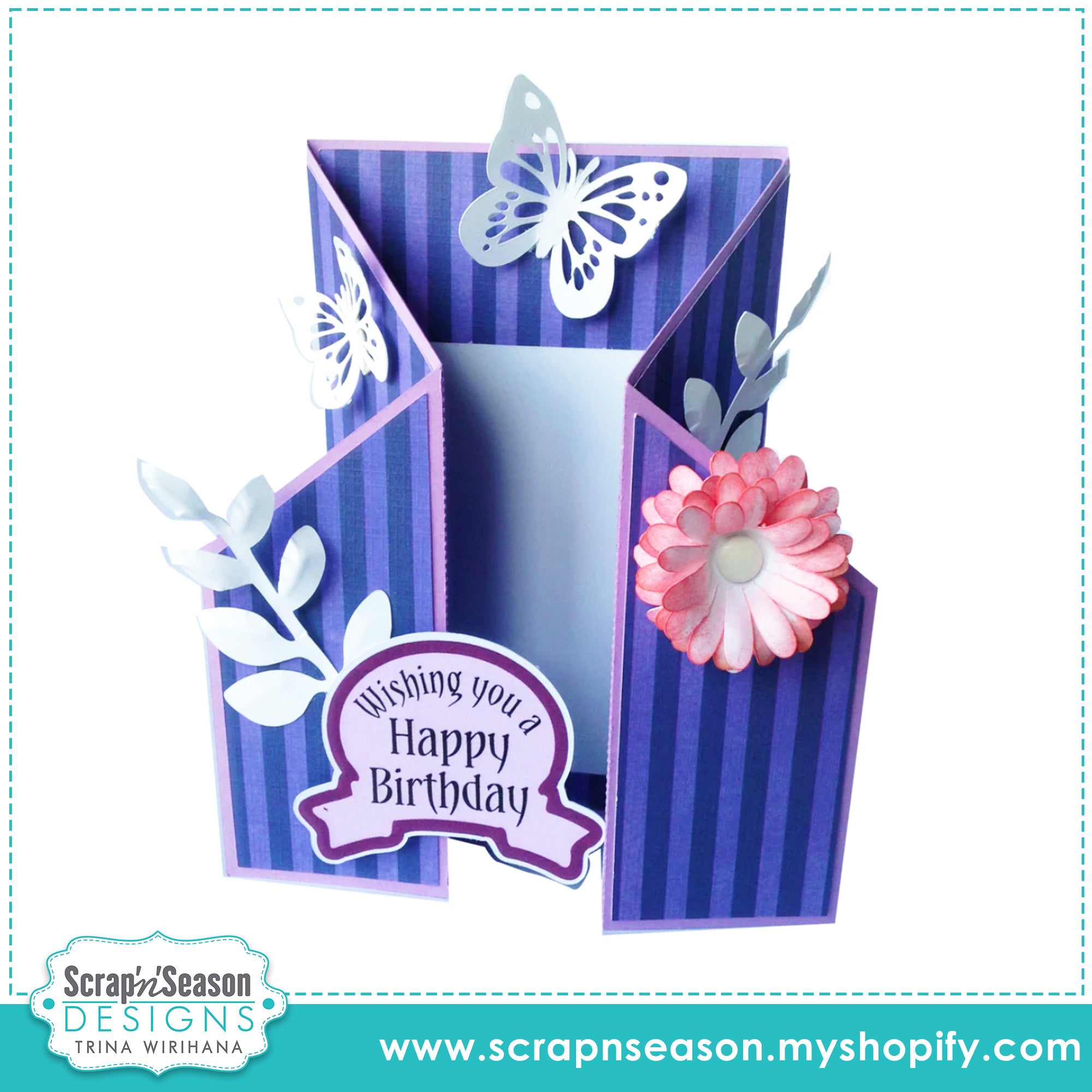 008. Double Gate Fold Card