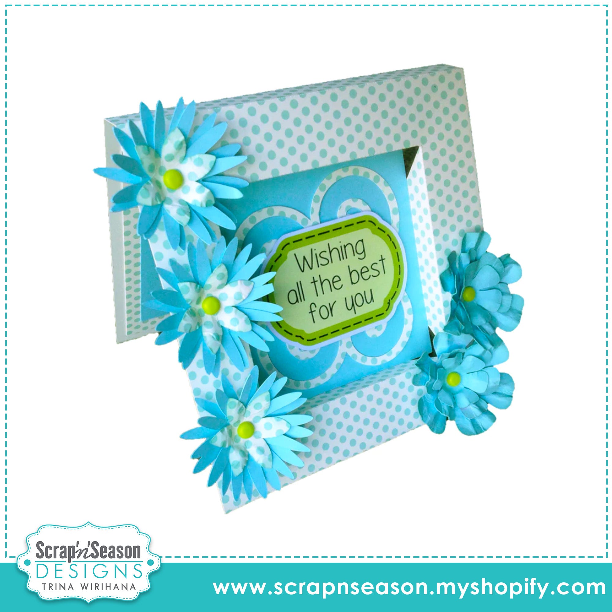 DL - Fancy Fold 9 - Shadowbox Card