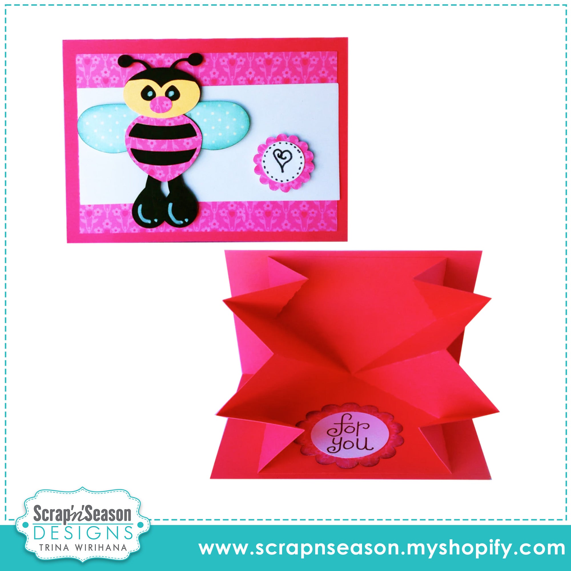 DL - Fancy Fold 15 - Unfolding Surprise Card