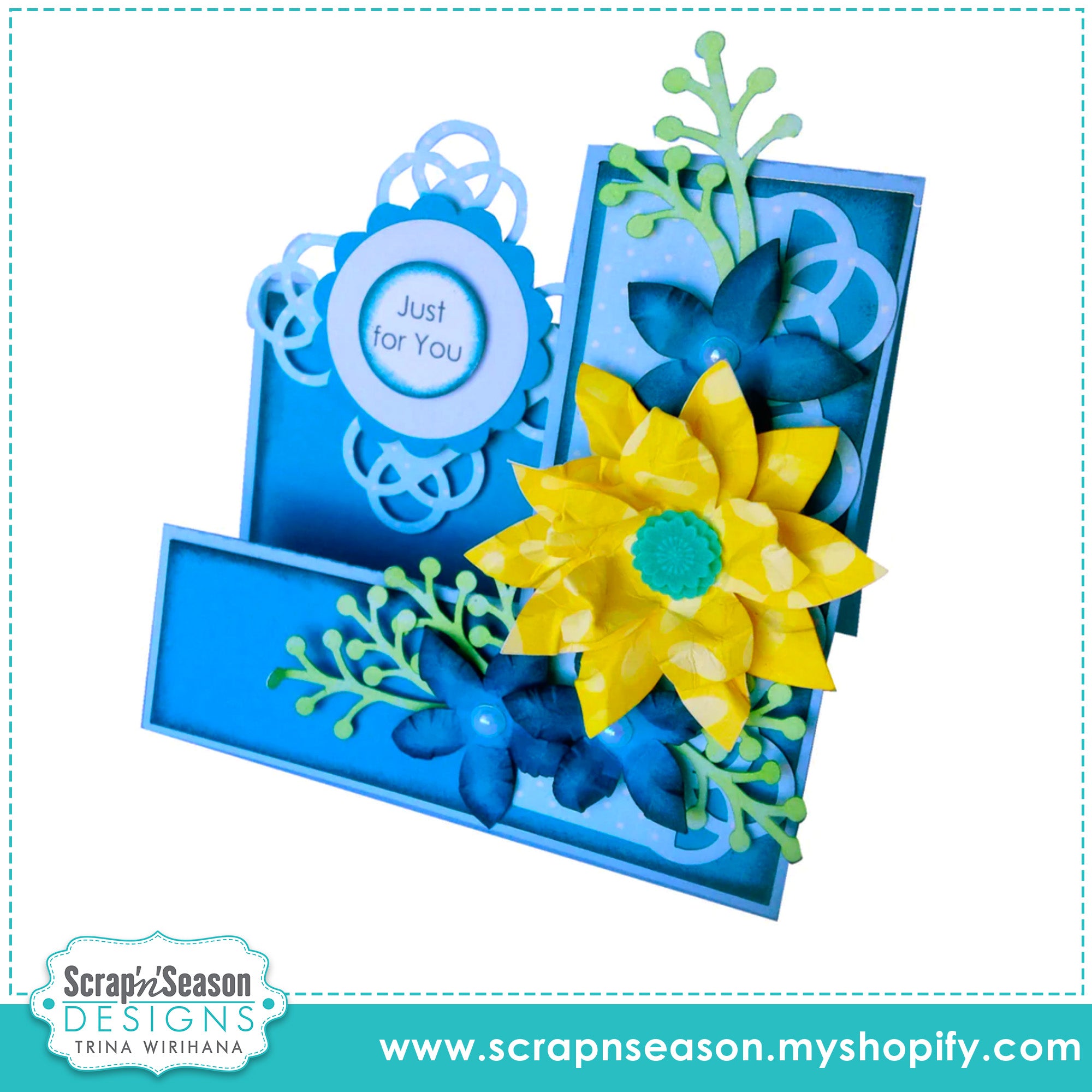 DL - 018. Double Side Step Card