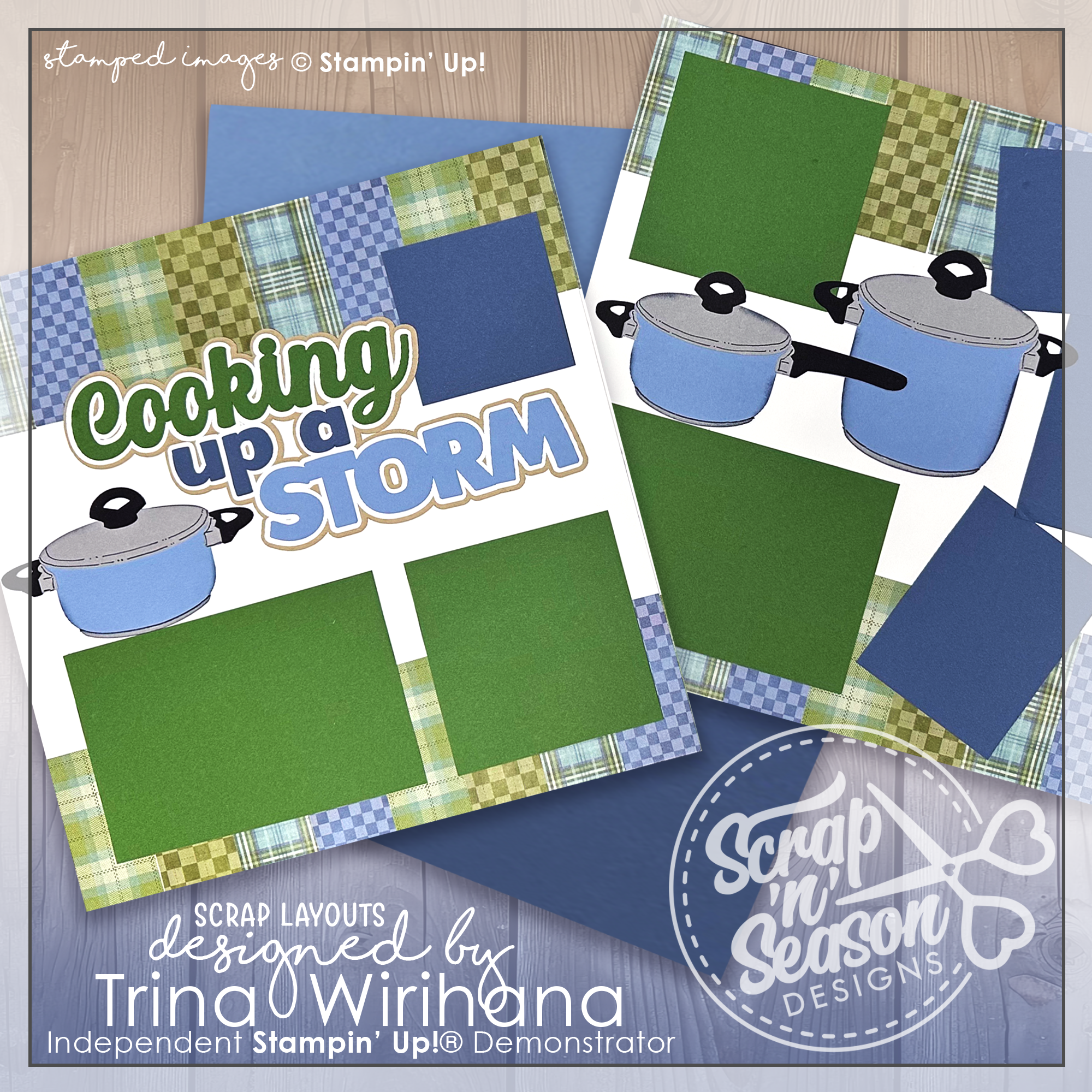 DL Scrapbook Workshop - Cooking up a Storm