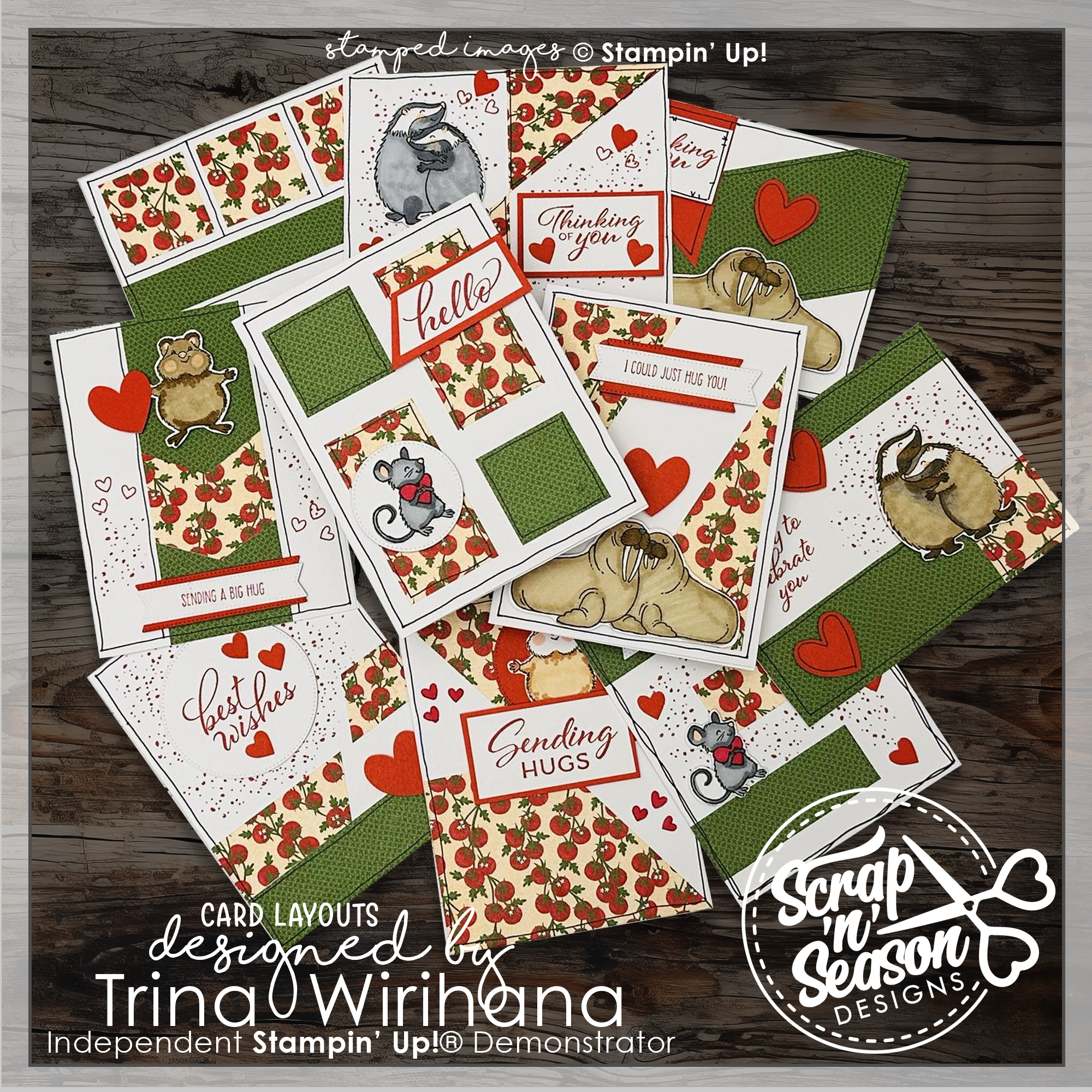 DL Market Hugs 10 Card Workshop