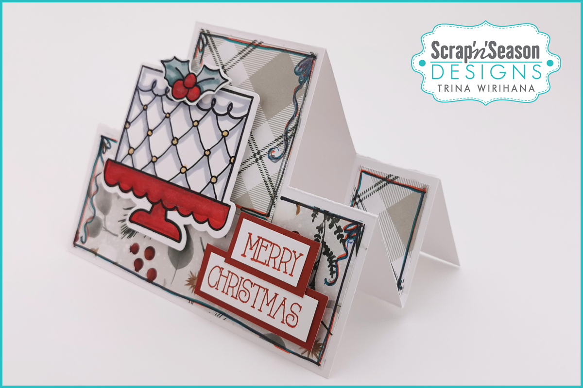 DL - Fancy Fold 120 - A2 Side Step Card