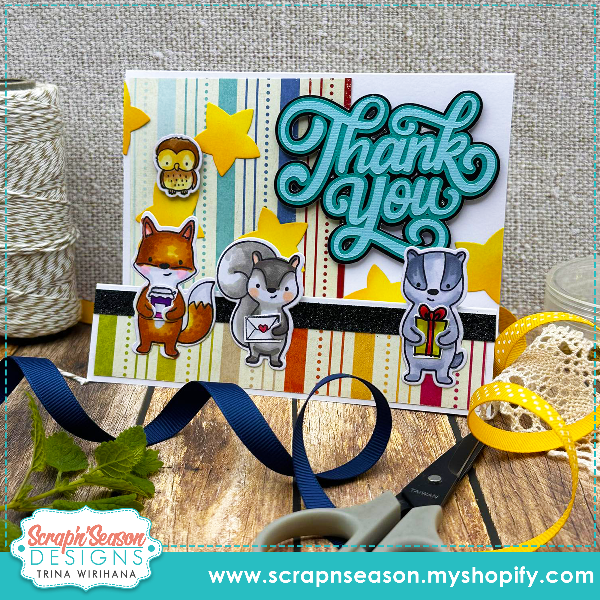 Digital Download - SVG - Thank You