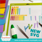 DL - SVG Mini Collection - Birthday Candles (Slimine)