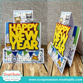 Fancy Fold 126 - Panel Step Card D - Instructions