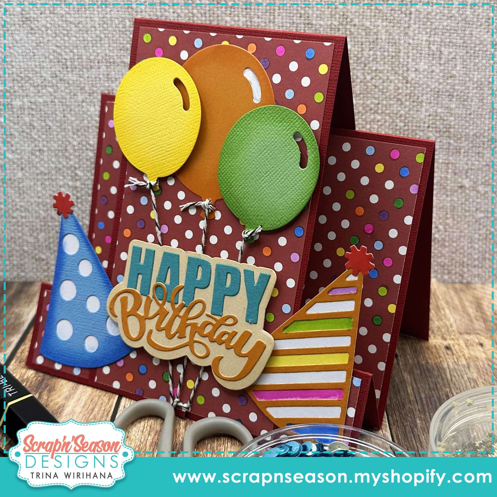 Fancy Fold 125 - Panel Step Card C - Instructions