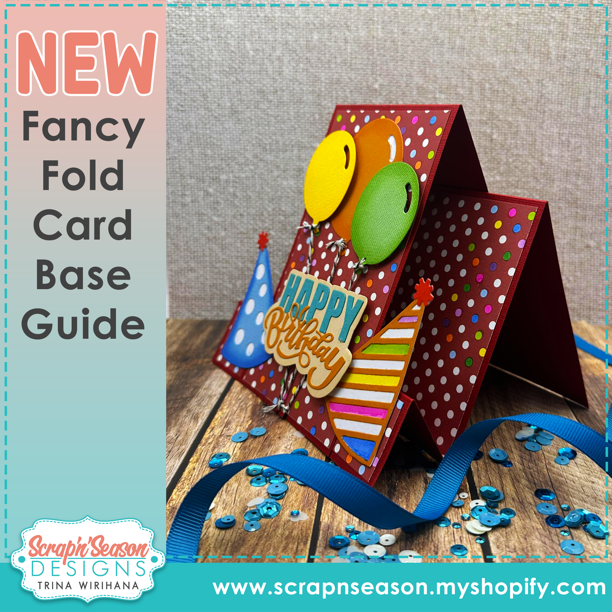 DL - Fancy Fold 125 - Panel Step Card C - Instructions