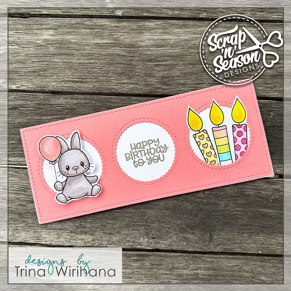 DL - Print, Cut, and Colour - Cuties Collection 1