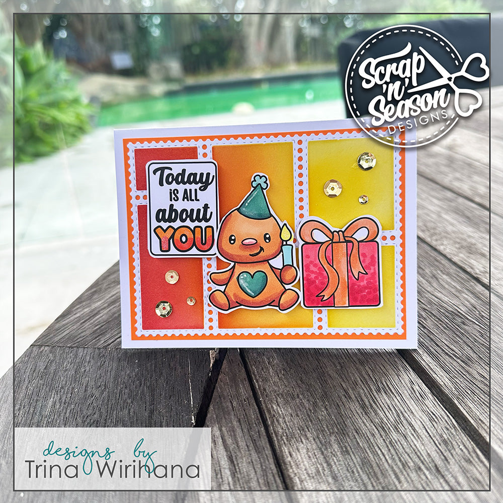 Print, Cut, and Colour - Cuties Collection 1