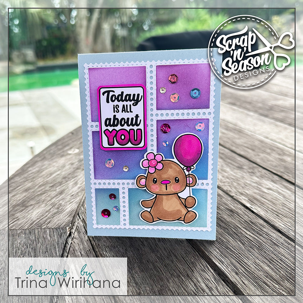 Print, Cut, and Colour - Cuties Collection 1