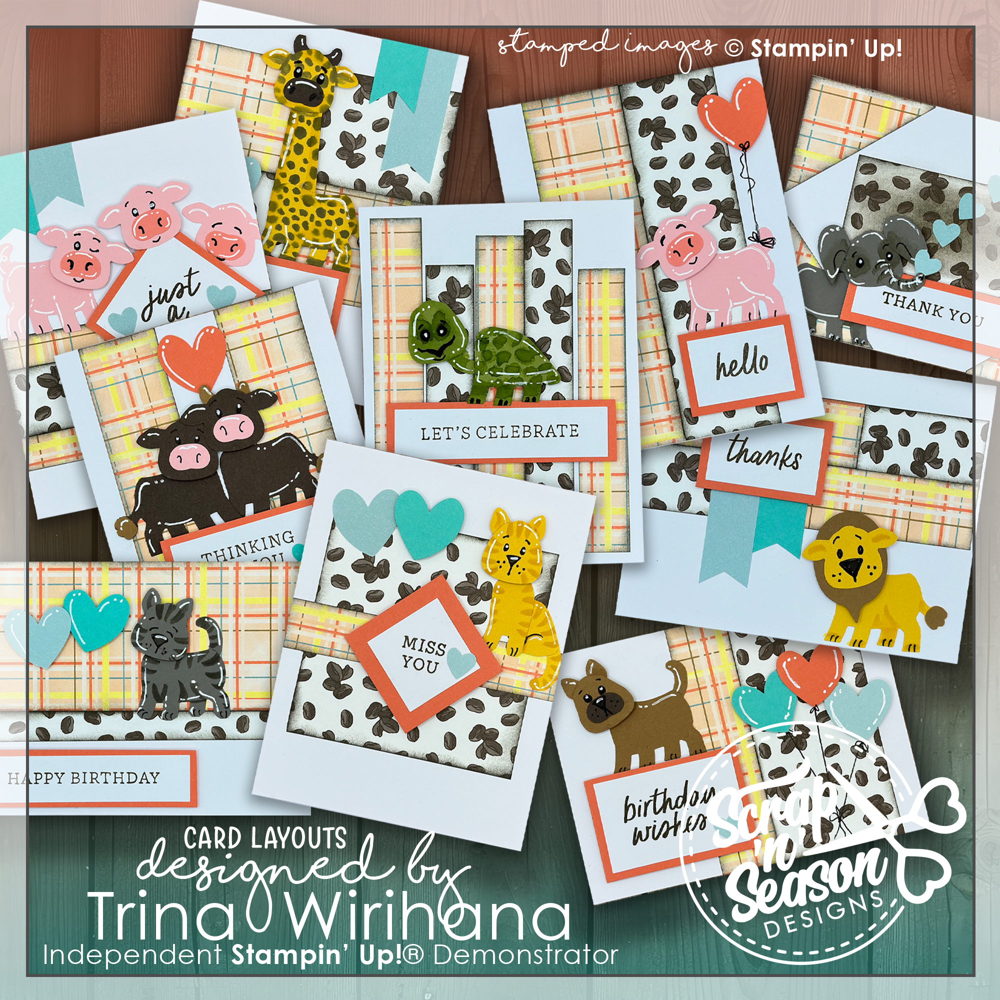 DL Wild Beans 10 Card Workshop