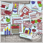 Mini Zinnias - One Sheet Wonder