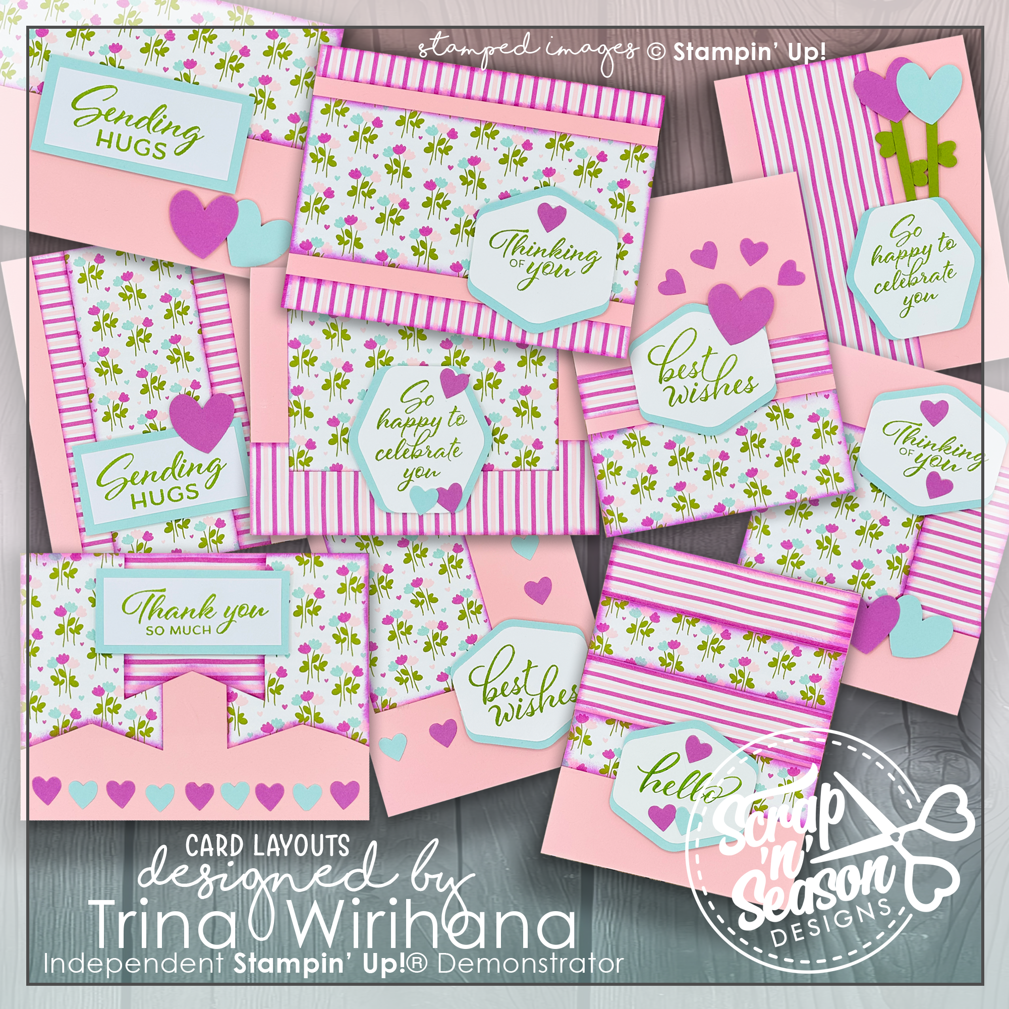 DL Sweet Notes 10 Card Workshop