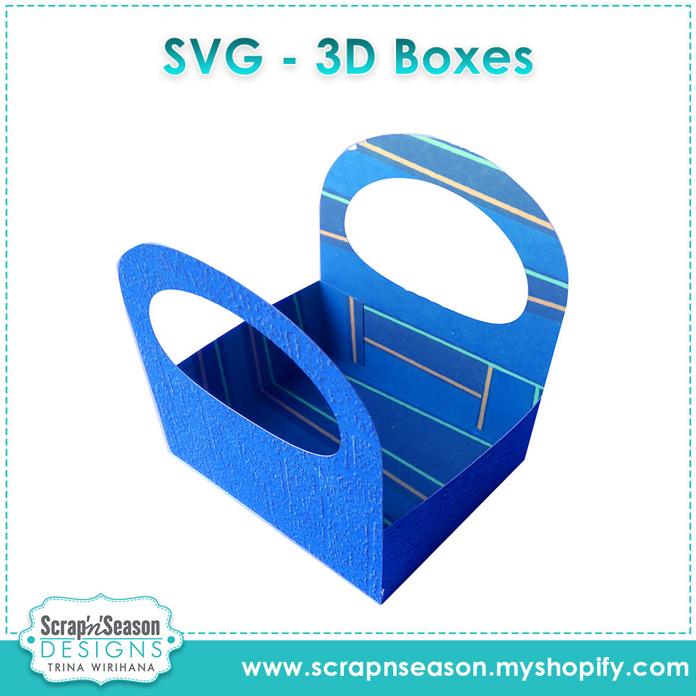 Digital Download - SVG - Box 20 - Cookie Basket