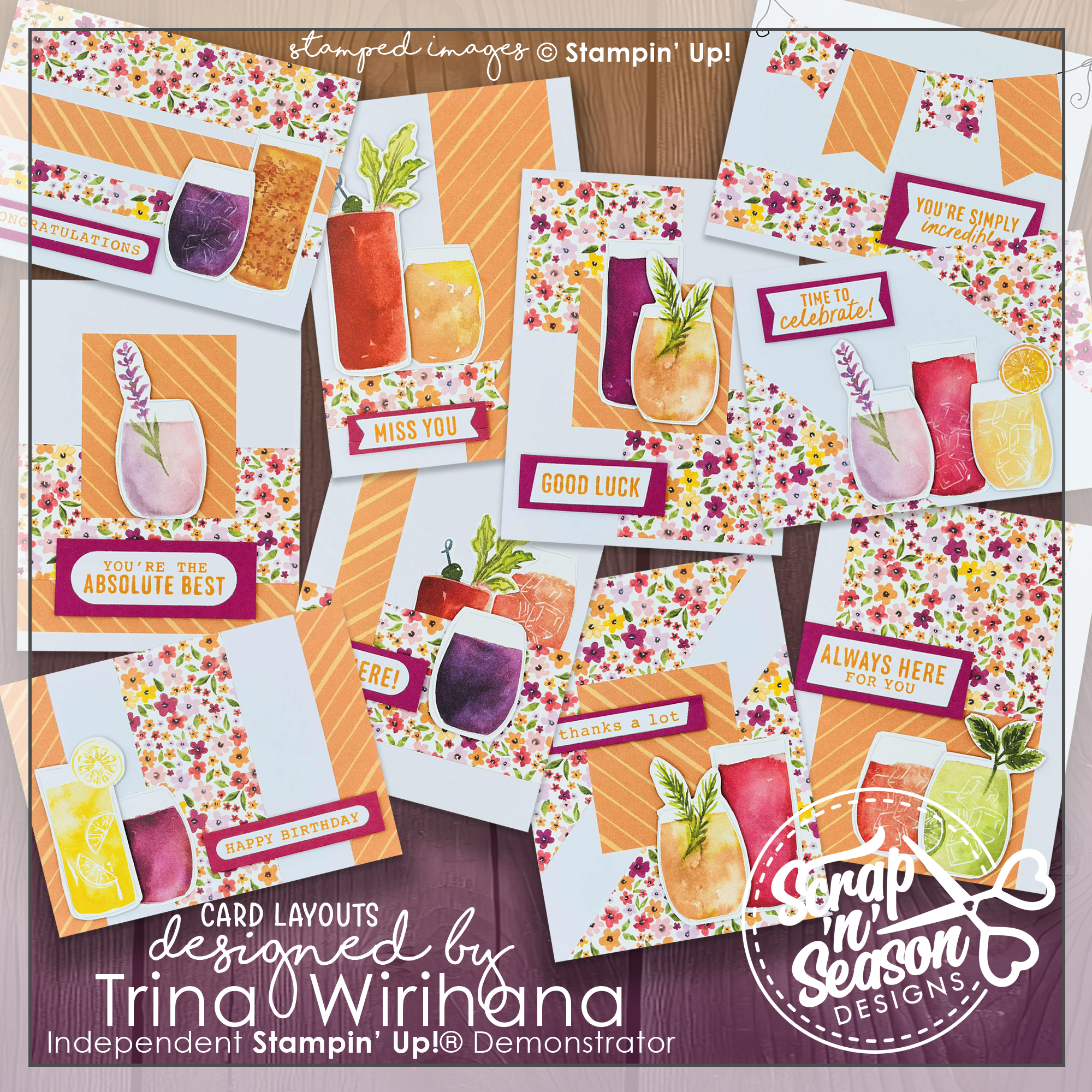 DL Floral Favourites 10 Card Workshop