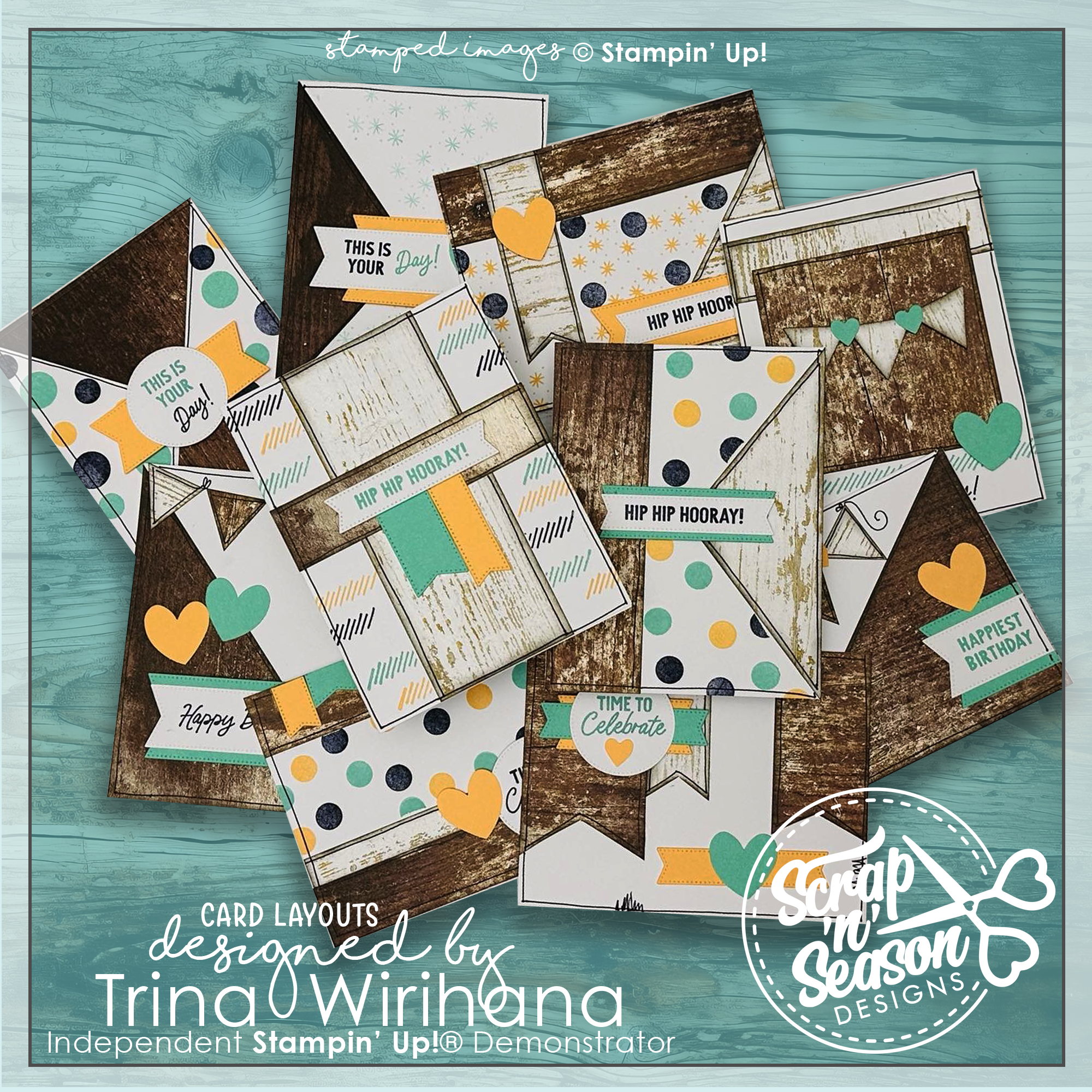 DL Birthday Boy 10 Card Workshop