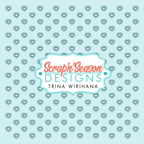 6x6 Stencils - Wide Hearts Stack