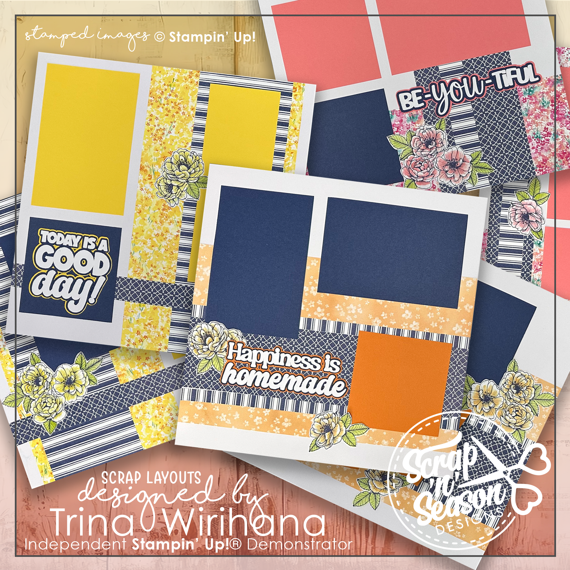 DL Scrapbook Workshop - Serene Love