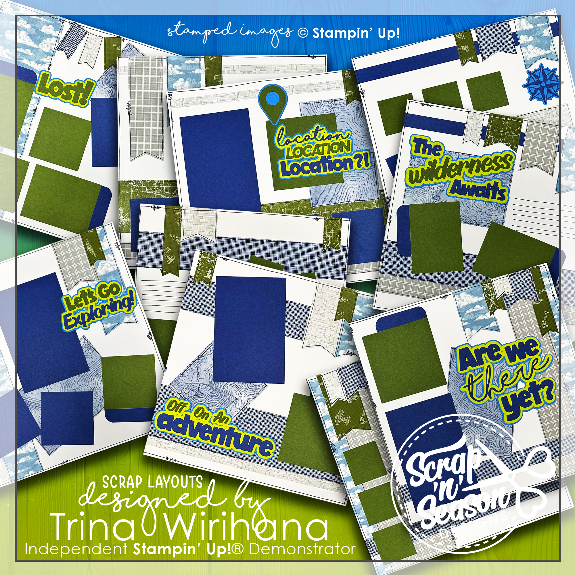 DL Scrapbook Workshop - Sky Boy