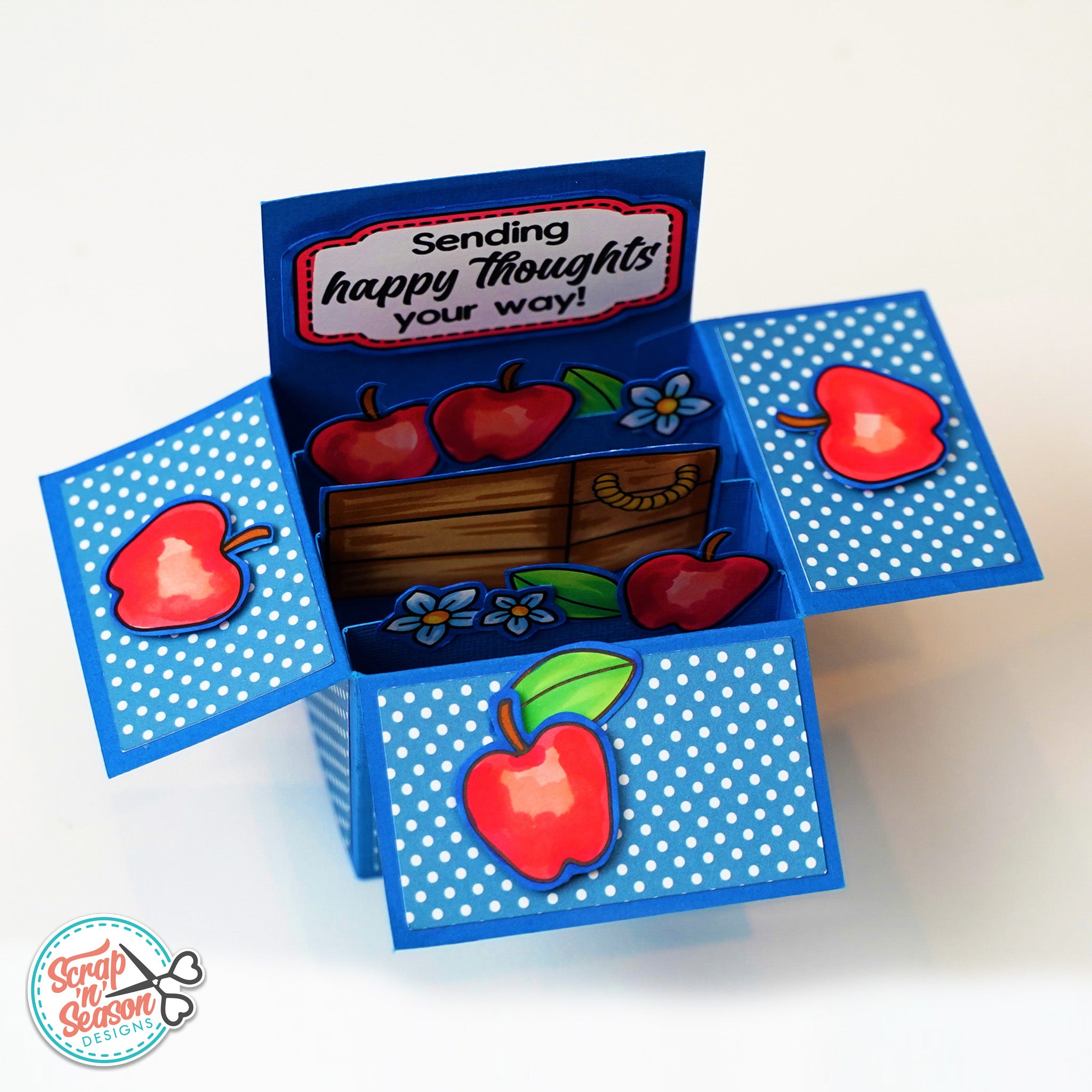 Print, Cut, and Colour - Apple Crate