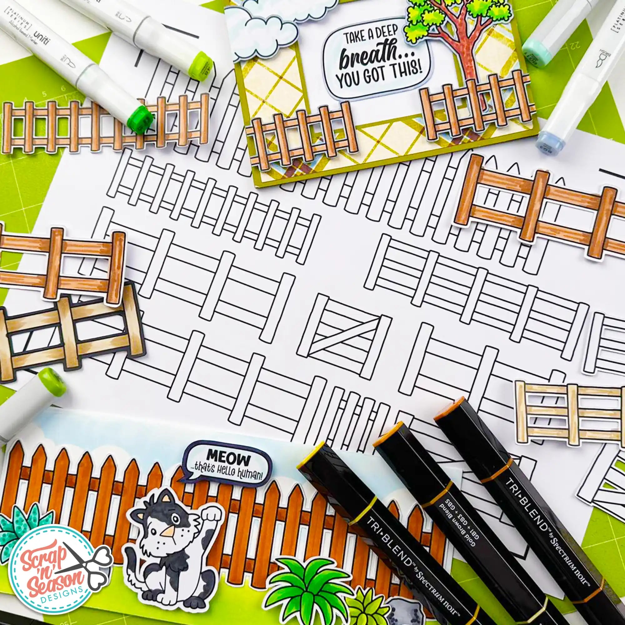 Print and Cut - Background Basics C