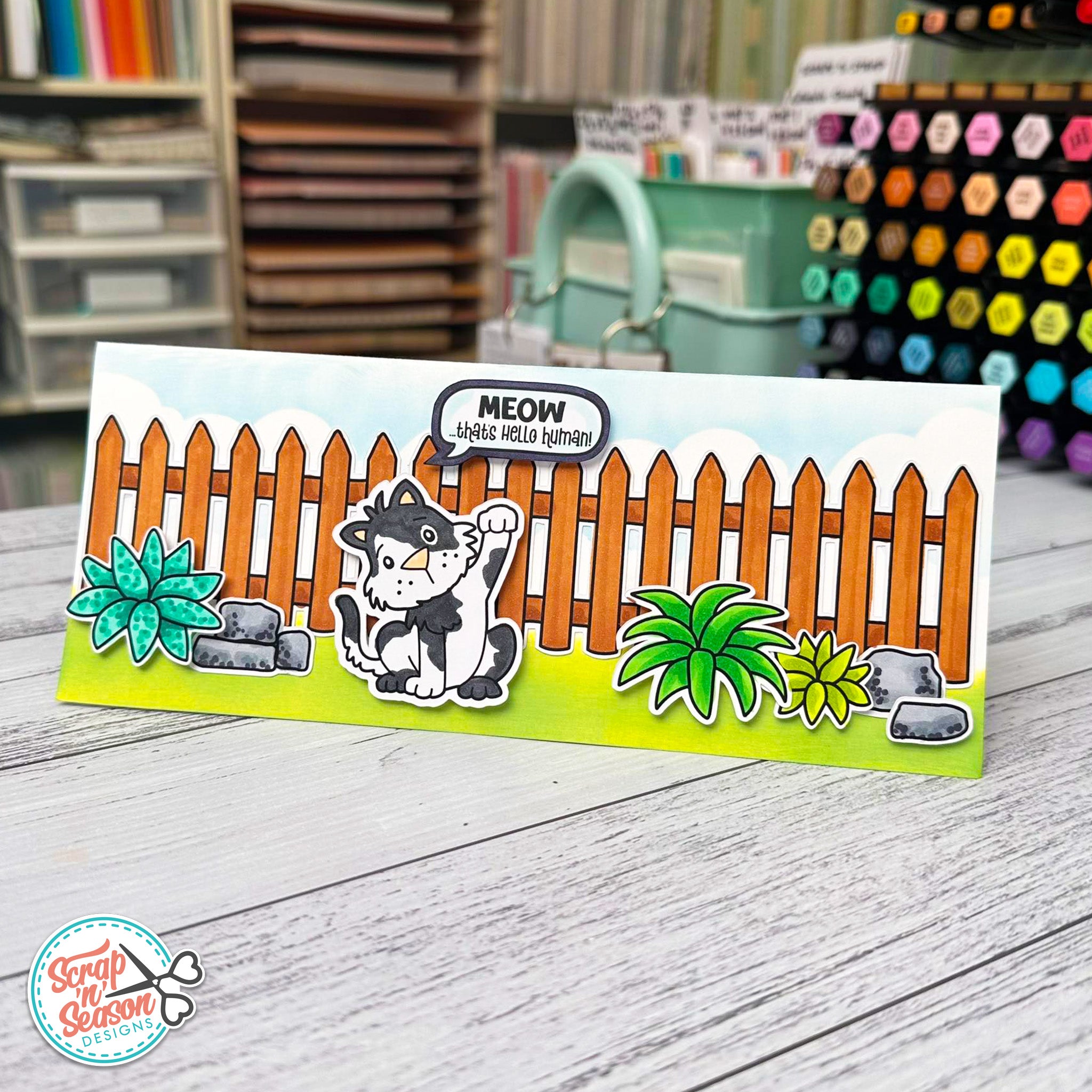 DL - Print, Cut, and Colour - Background Basics D