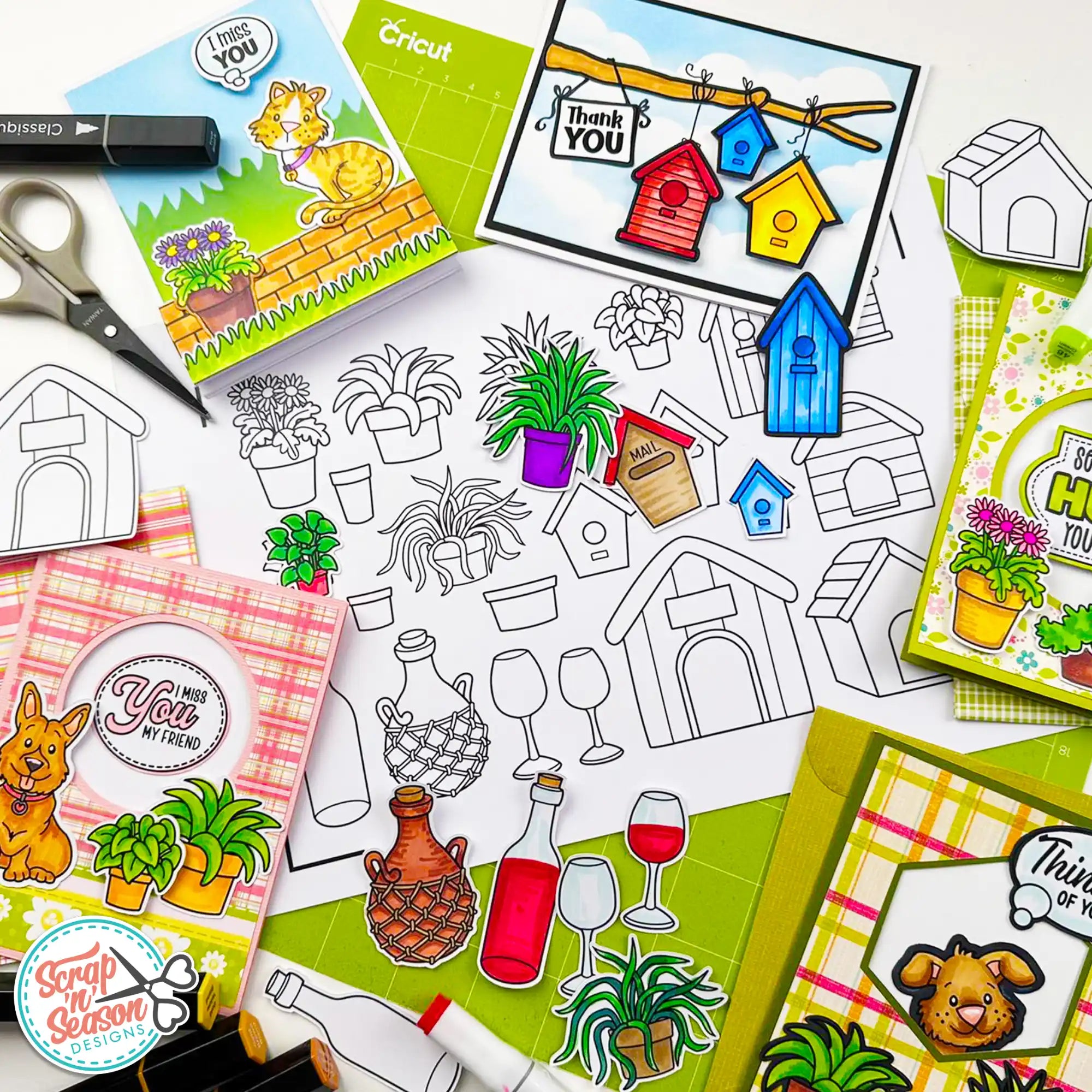 Print and Cut - Background Basics E