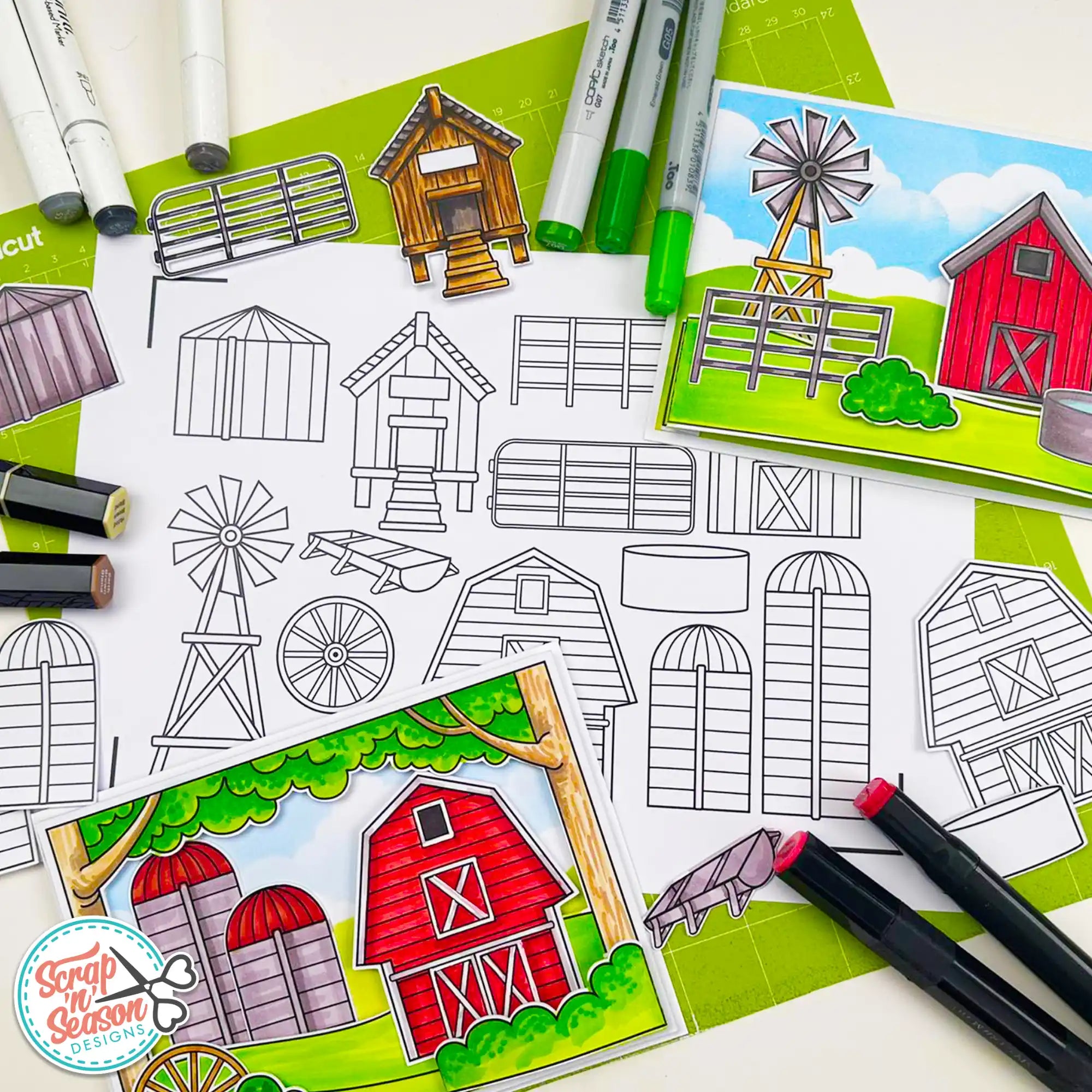 Print and Cut - Background Basics G