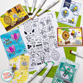 Print and Cut - Bees & Butterflies