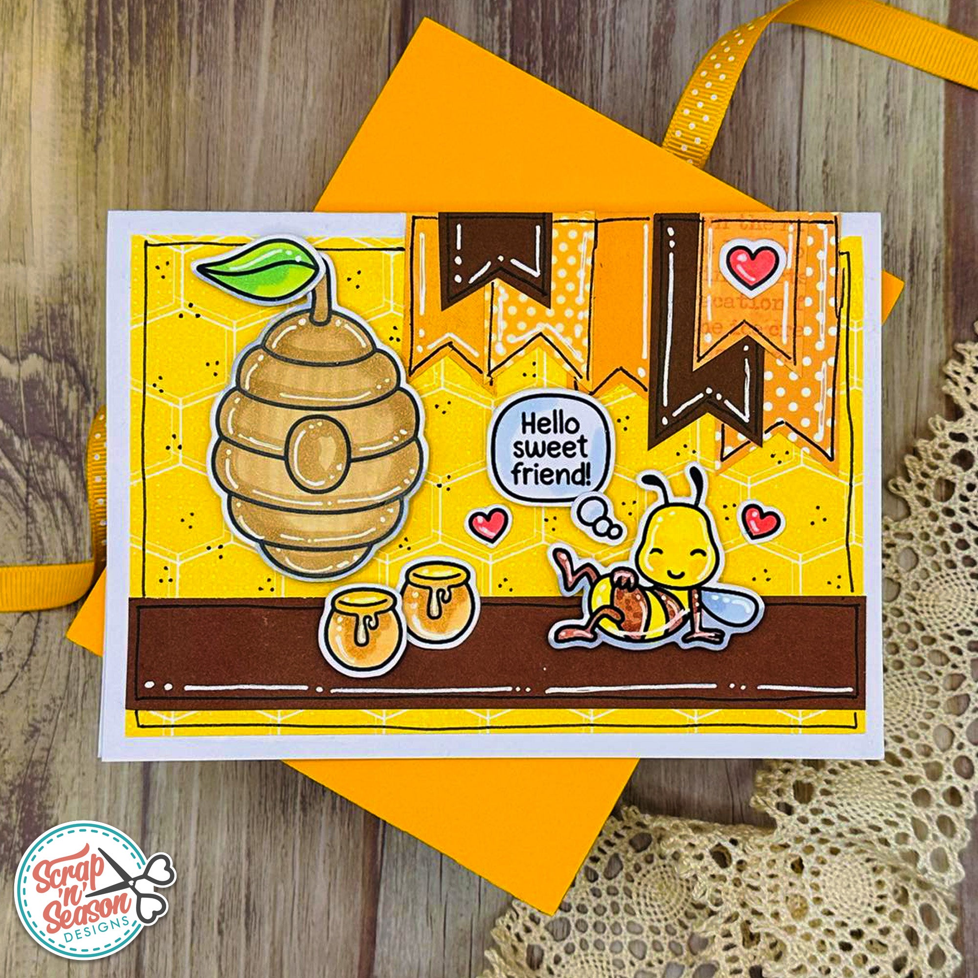 Print and Cut - Bees & Butterflies