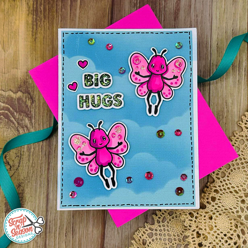 Print and Cut - Bees & Butterflies