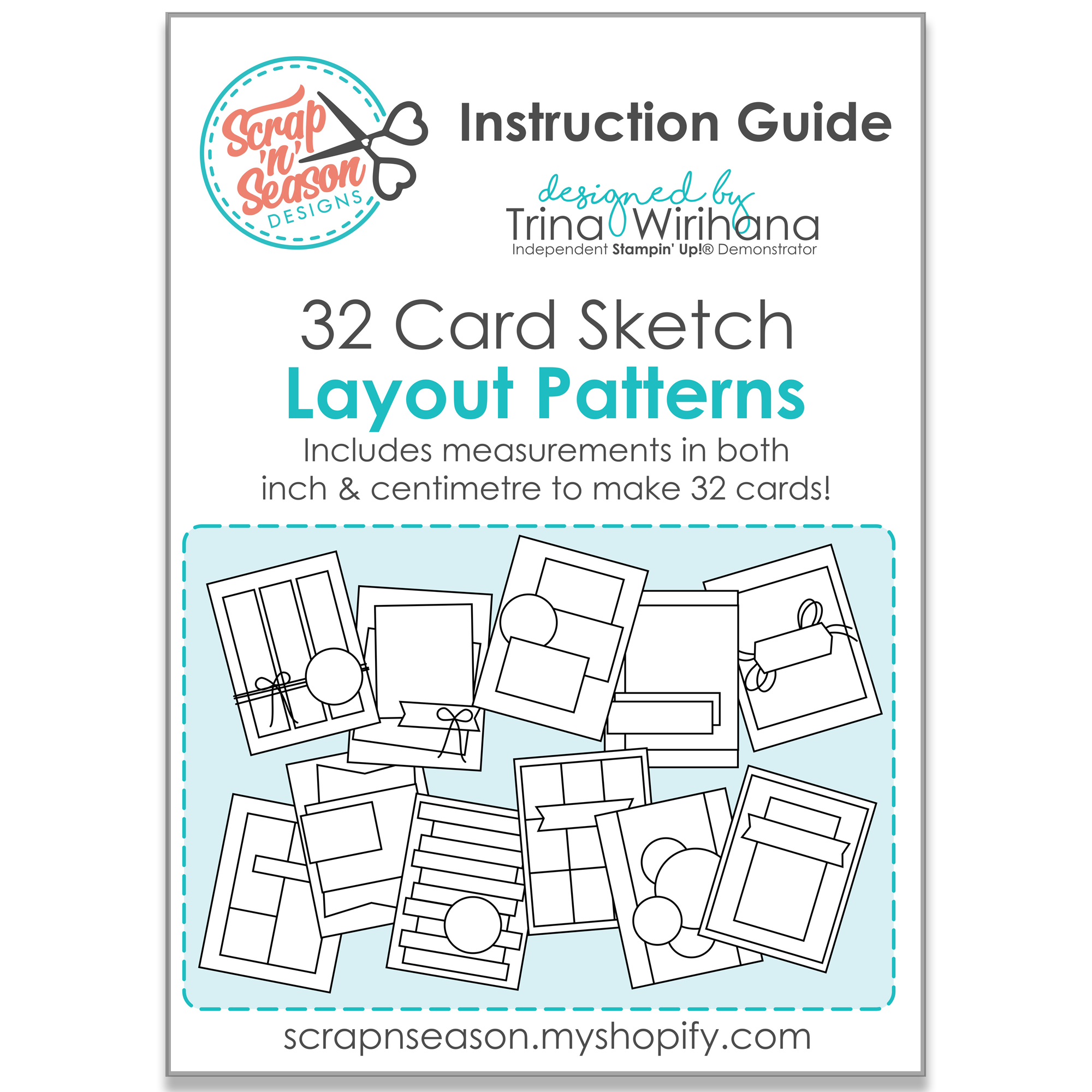 DL 32 Card Sketch Instruction Guide