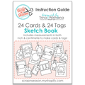 24 Cards & 24 Tags Sketch Instruction Guide