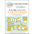 Bulk A6 Card Kits - Instruction Guide