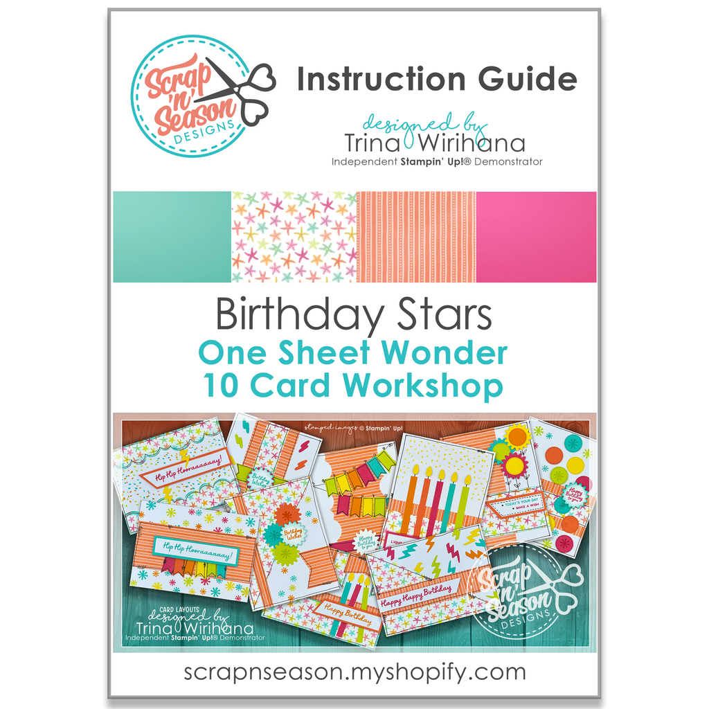 Birthday Stars - One Sheet Wonder