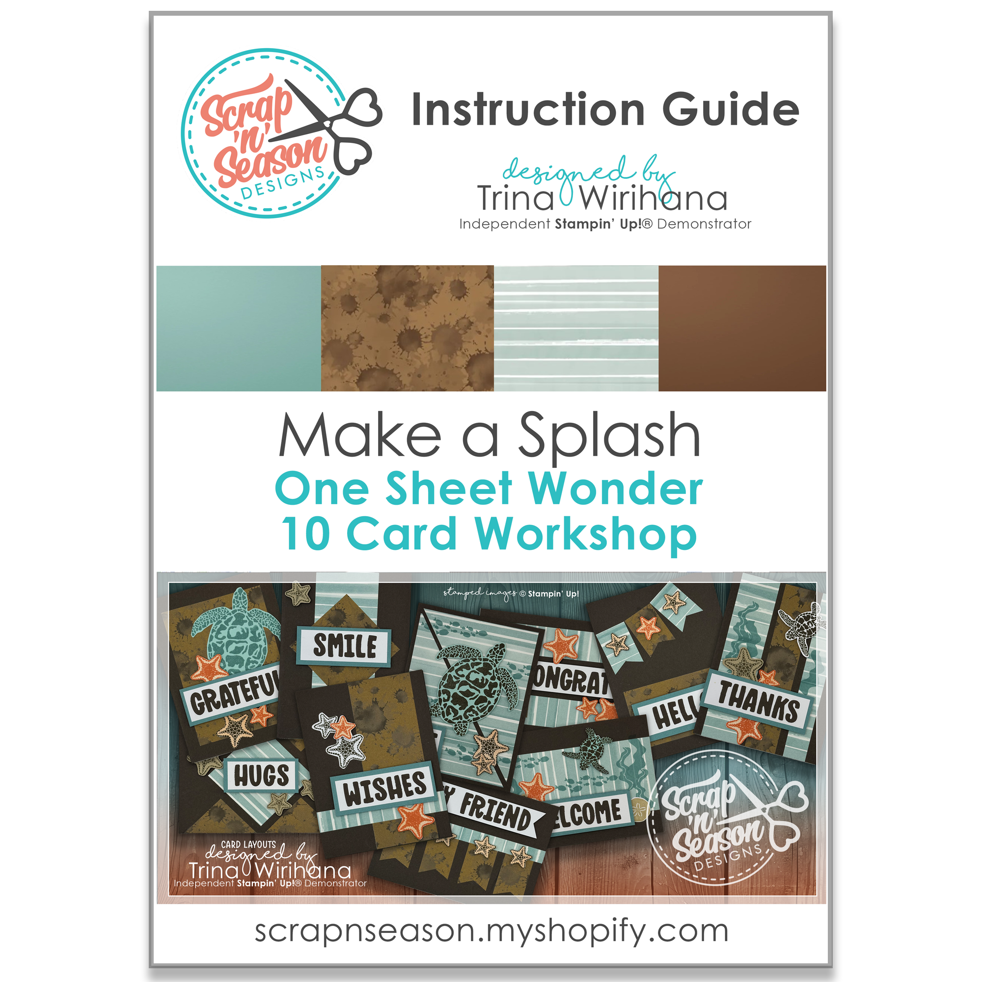 DL Make a Splash 10 Card Workshop