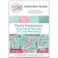 Floral Impression - One Sheet Wonder