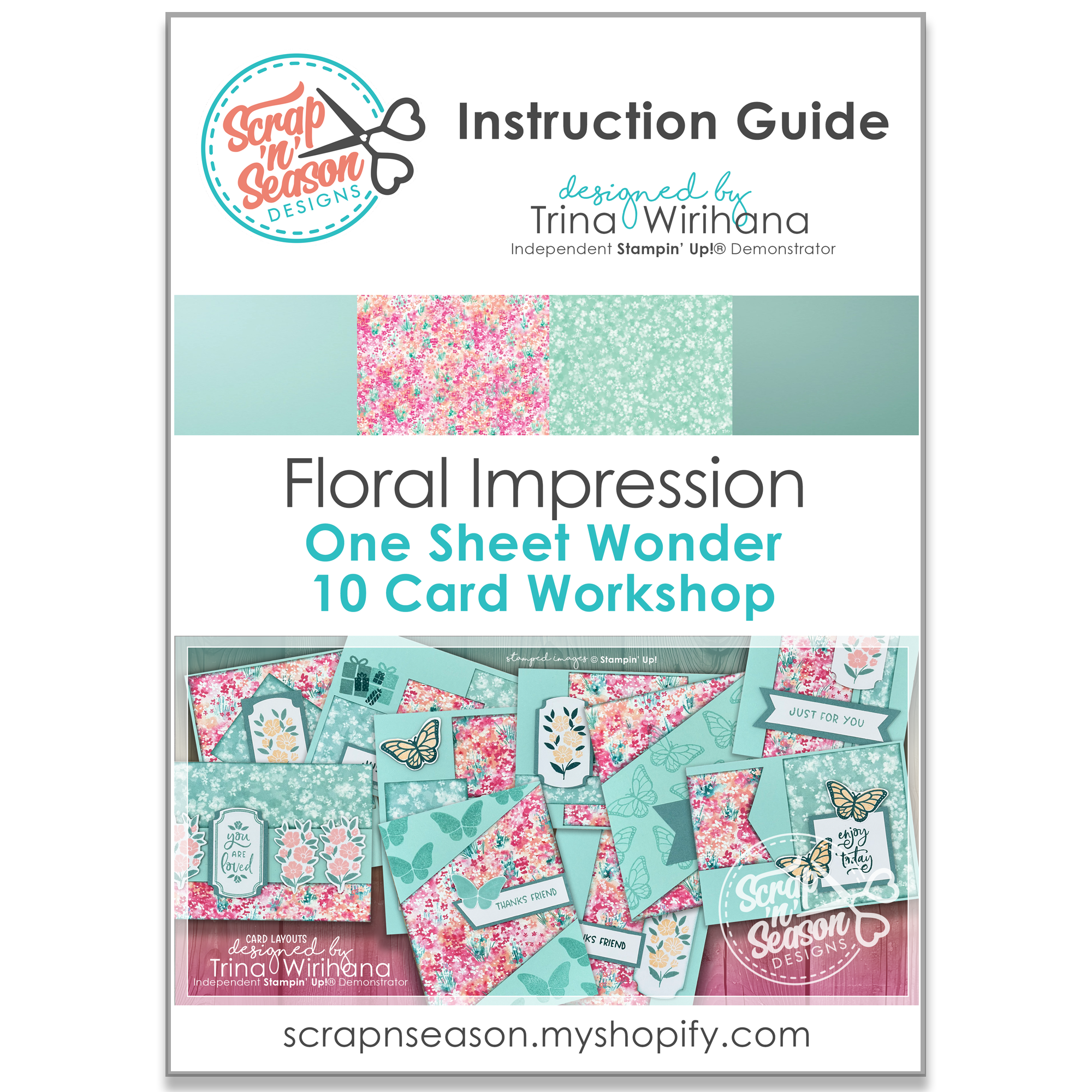 Floral Impression - One Sheet Wonder
