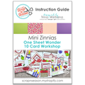 Mini Zinnias - One Sheet Wonder