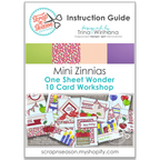 Mini Zinnias - One Sheet Wonder