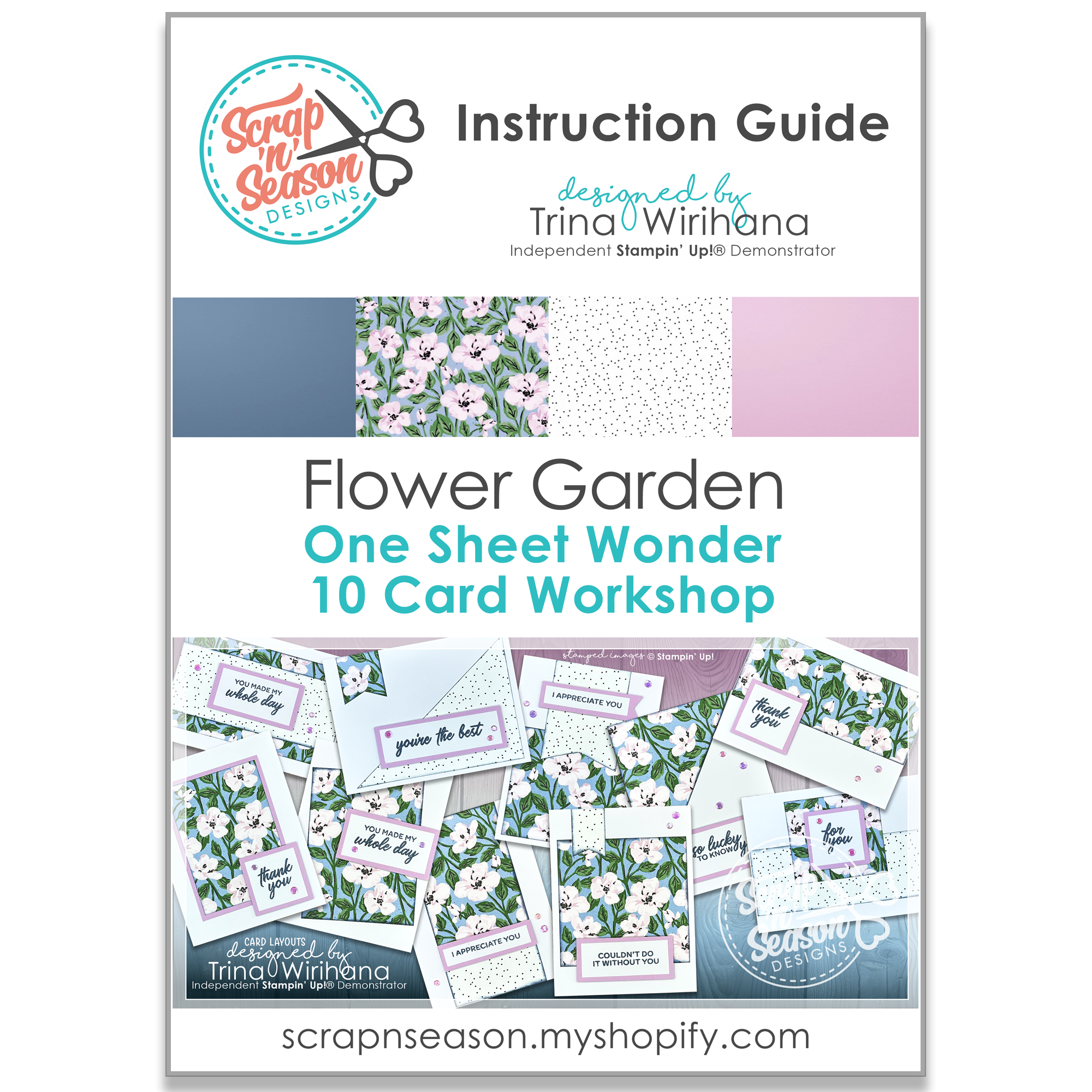 Flower Garden - One Sheet Wonder
