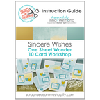 Sincere Wishes - One Sheet Wonder