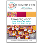 Flowering Zinnia - One Sheet Wonder