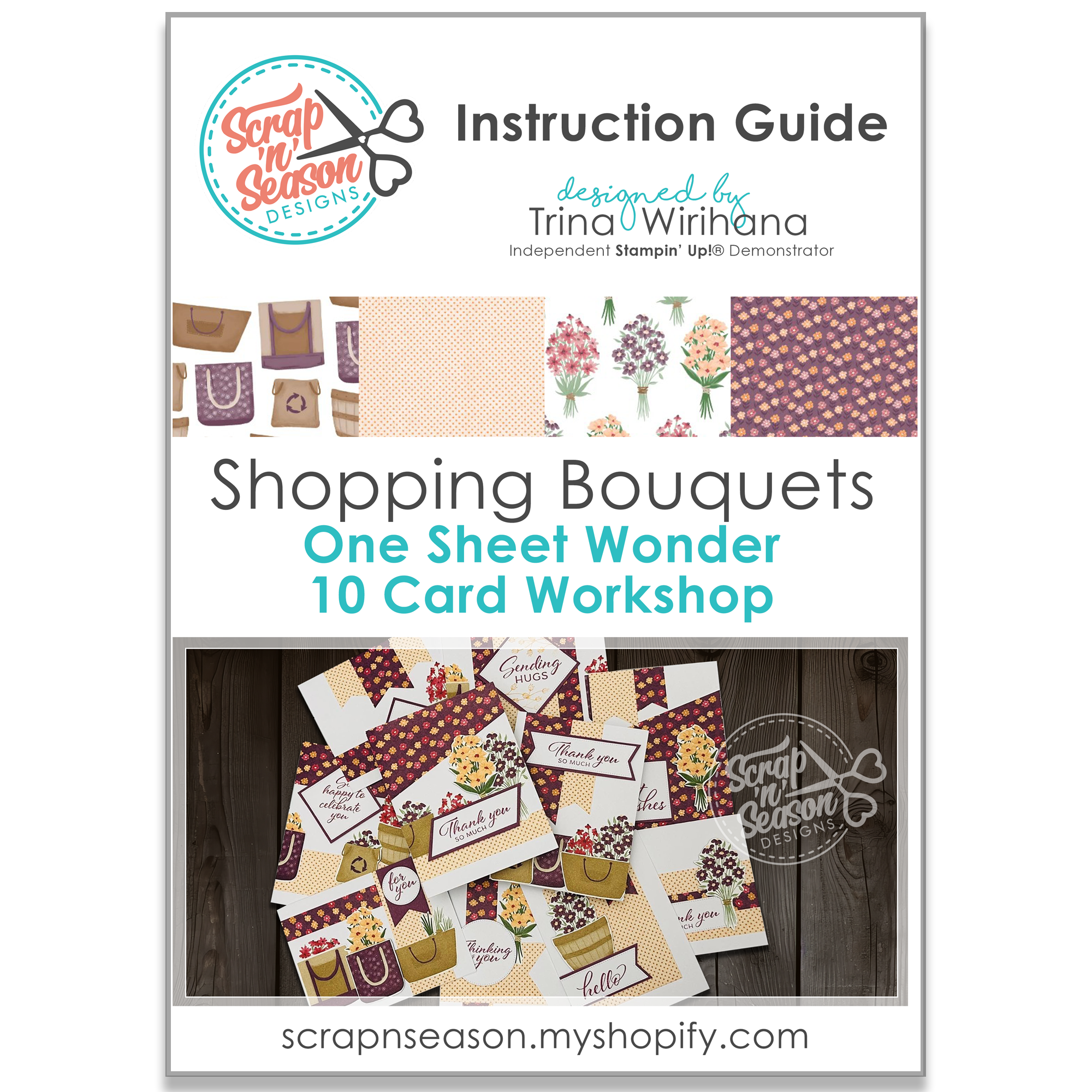 DL Shopping Bouquets 10 Card Workshop
