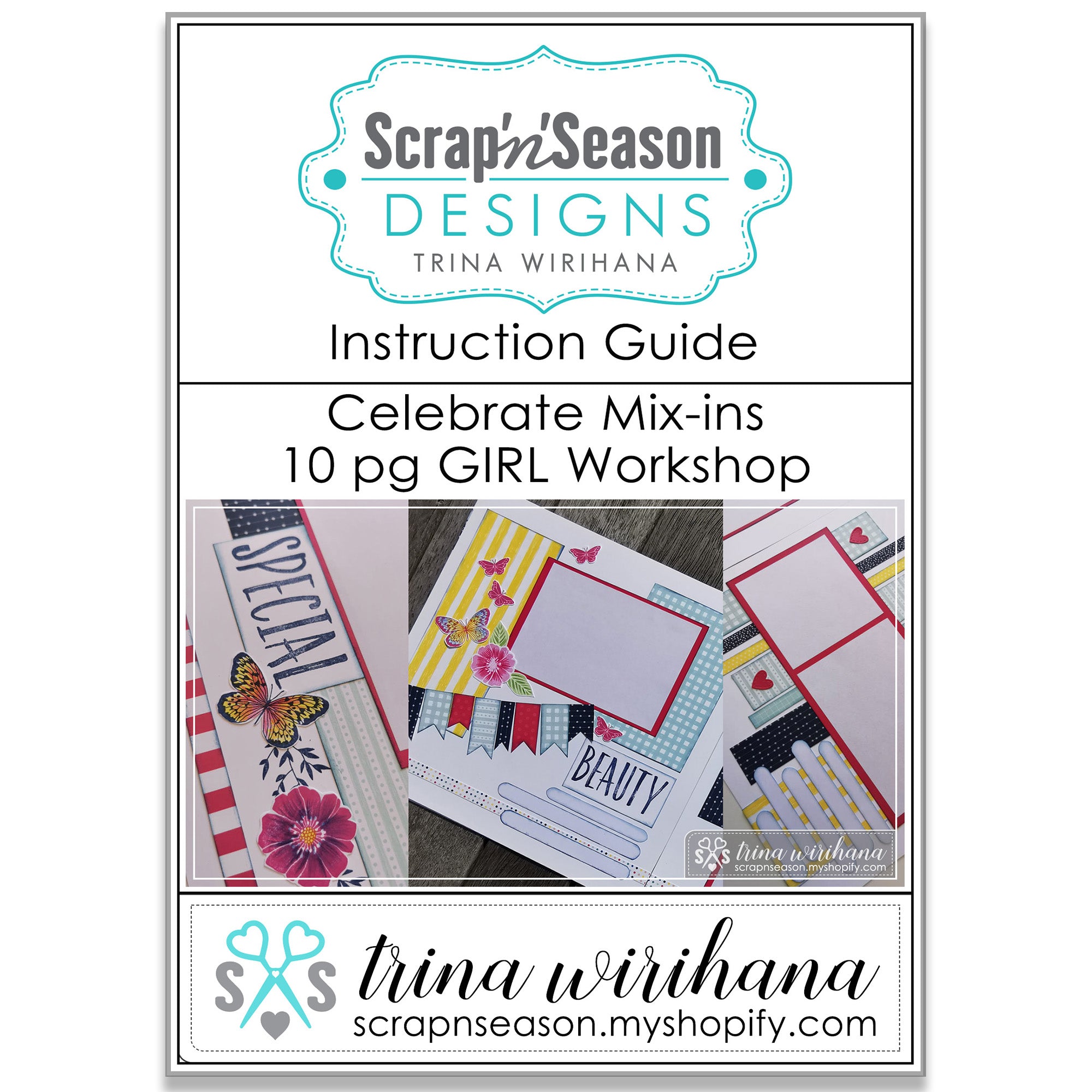 DL Scrapbook Workshop - Celebrate Mix-ins Girl