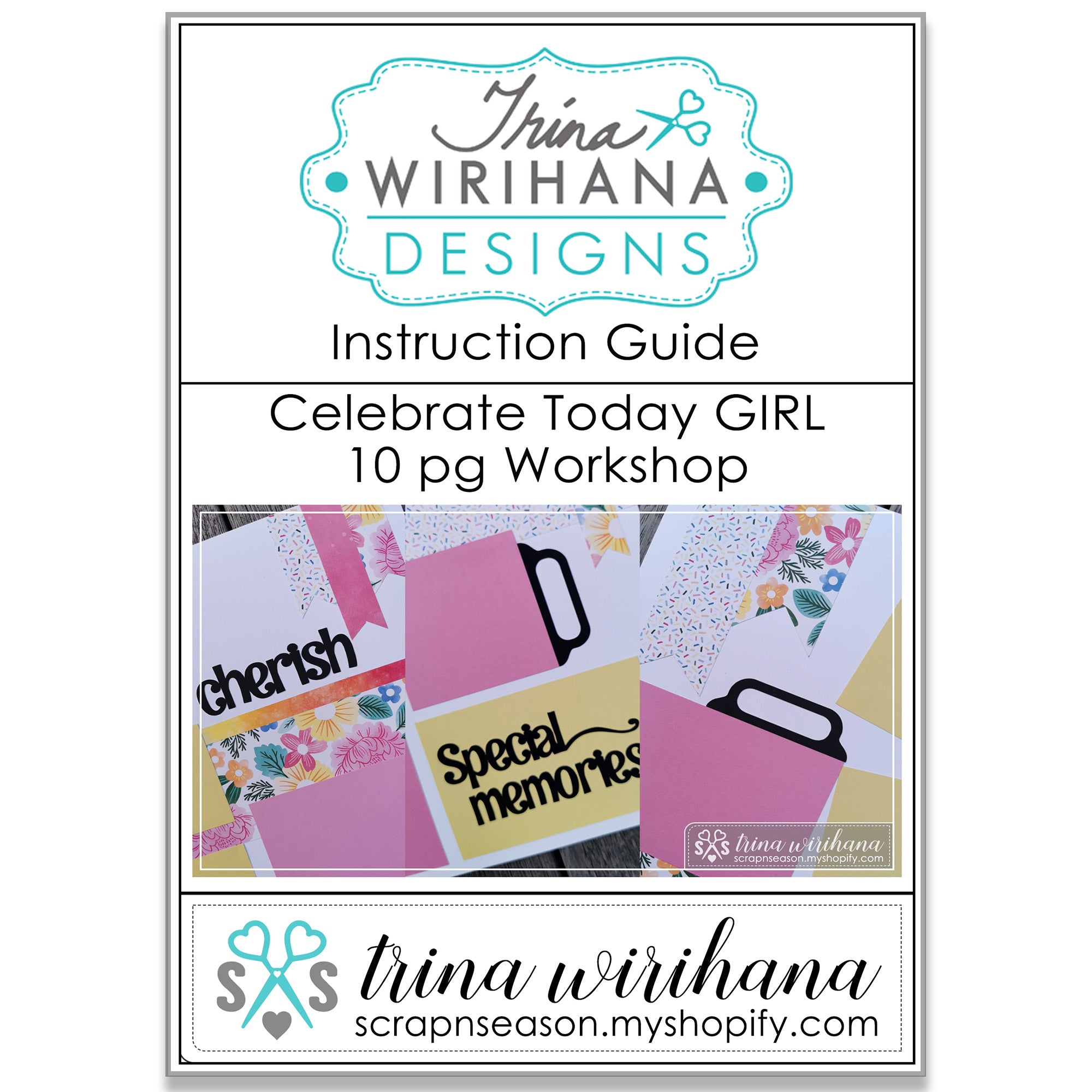 DL Scrapbook Workshop - Celebrate Today Girl