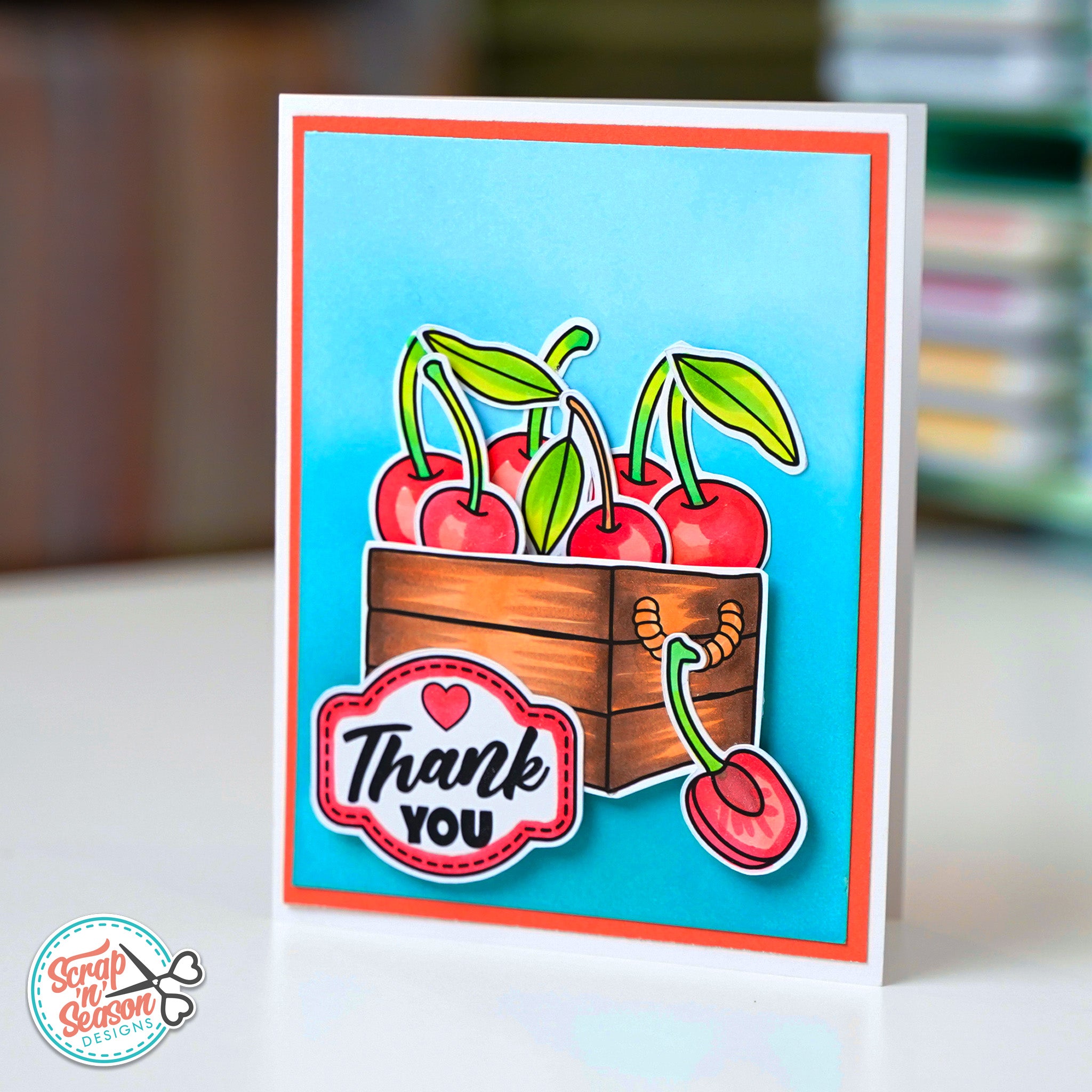 Print and Cut - Cherry Crate