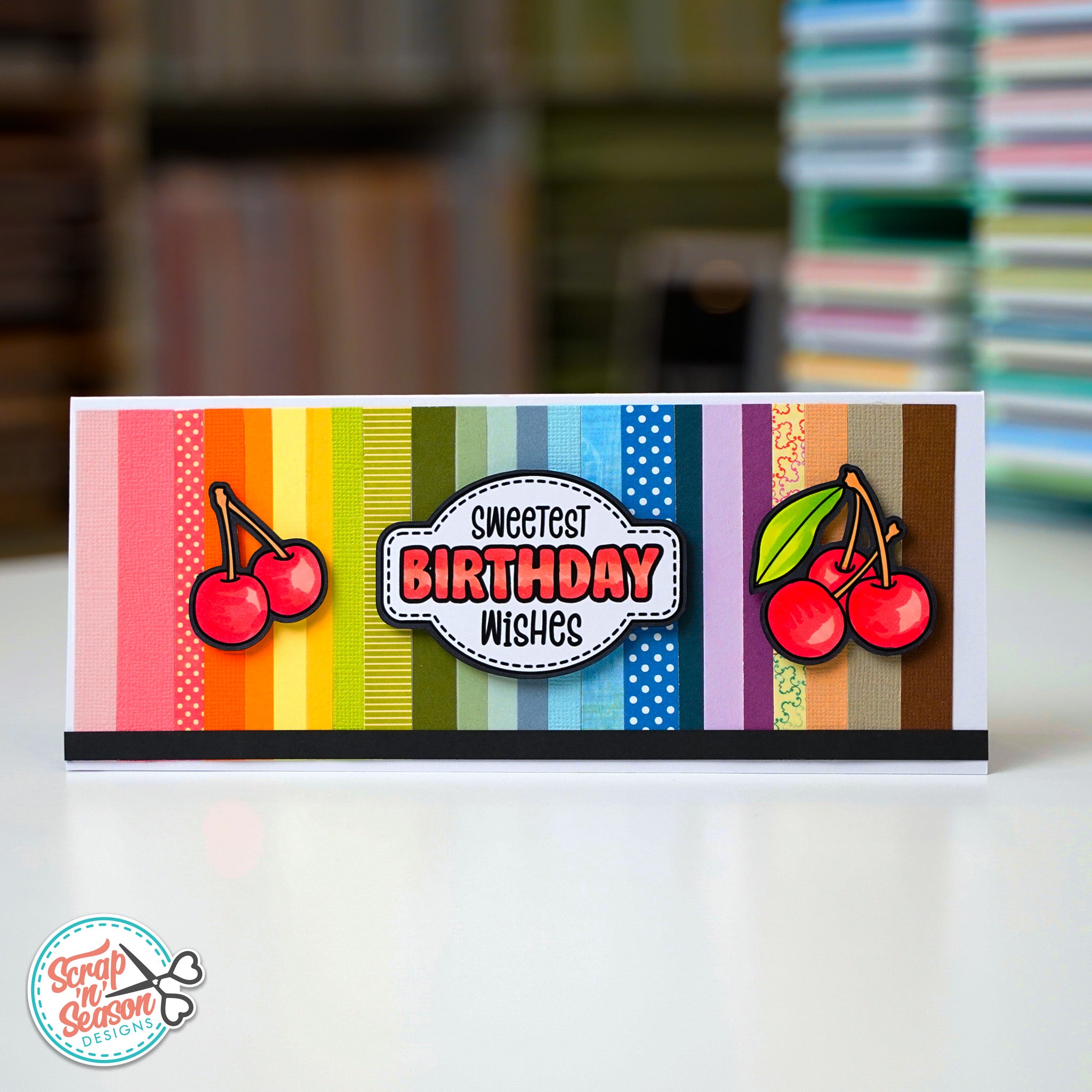 Print and Cut - Cherry Crate